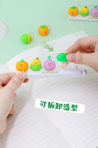 SPARROW Pen Silikon / Silicone Pen / Pen Karakter Lucu Cantik VEGETABLES (7164)