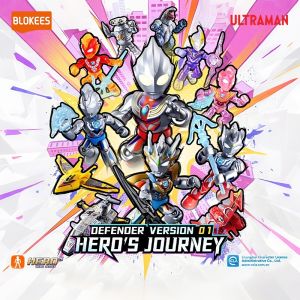 【NEW】BLOKEES Ultraman Defender Version 01 Mini Figure Blind Box Boys Kids Toys | Hadiah Hari Kanak
