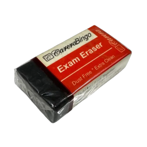 [1 Pcs] Carera Bingo Exam Eraser SC-10 (Dust-Free / Extra Clean / Erase More in Less Time)