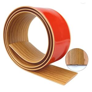 CUBBY Self-adhesive Floor Cover Strips Waterproof Wear-resistant Flooring Seam Edge Trim Floor Trimming Strip 4/5CM Floor Transition Strip Floor