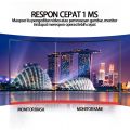 24-inci  27-inci layar LED lengkung ultra-tipis layar komputer desktop gaming 1080P VGA + HDMI monitor resolusi tinggi. 