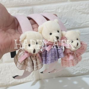 BANDO LOLI MOLI / BANDANA / HEADBAND / CAMPUR KARAKTER BONEKA BEAR BERUANG ANAK ANAK DAN DEWASA