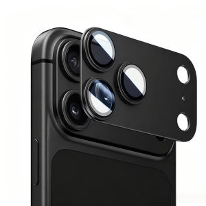 For iPhone 18 Pro Max 18Pro Metal Ring Camera Protectors Armor Lens Tempered Glass Film Cover