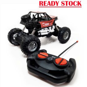 Racing Monster Truck Racing Car Off Road Race 4WD Rally Remote Control 1/20 Scale - RC Toys Set For Kids Shock Absorbers Hadiah Permainan trak raksasa Berlumba Kanak Budak Kereta rechargeable batteriess