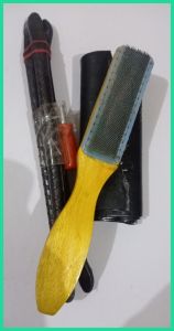 Alat Tambal Ban Congkelan Ban 3pcs Keroan 1pcs  Karet Tambal Ban Ukuran 17cm x135 cm dan Obeng 1pcs