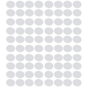 Số lượng lớn của 100 Silicone dái Tai đĩa để giảm kích ứng và hỗ trợ Bông tai xách tay cho mặc giản dị hàng ngày