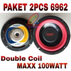 Paket 2 pcs Speaker Subwoofer Legacy 6962