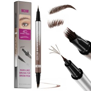 W3W 2-in-1 Microblading Eyebrow Pen | Creates Natural Hair-Like Strokes | Waterproof Ultra-Precise | SG Seller Fast Delivery | For Feather Brows & Sparse Areas | #eyebrowpen #microblading #sgbeauty