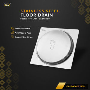 Saringan Got Injak Pop Up Floor Drain 4 Inch FDS-101CR
