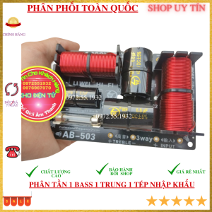 Mạch phân tần 3 dường tiếng 1 bass 1 trung 1 tép nhập khẩu linh kiện xịn chuẩn tiếng ra - giá 1 chiếc