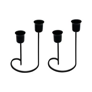 Sắt côn chủ sở hữu trang trí đứng đôi nến chủ sở hữu cho đám cưới bàn ăn trang trí tiệc