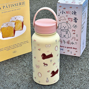 Tumbler Stainless 900ml Hot&Cold BPA FRE Dengan Straw Stainless Steel Double-layer Insulated Cup Tumblr Aesthetic Tumbler Premium Quality
