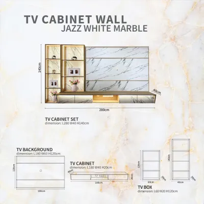 Wall Mount TV Cabinet 9FT -A5 B3 B4 C4
