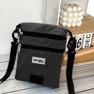Tas Selempang Slingbag Kombinasi 2 warna bahan Kanvas G1063