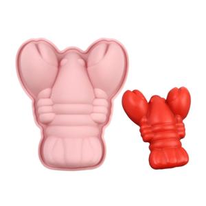 Heat Resistant Lobster Silicone Mold Chocolate Candy Soap Mold Handmade Crafting Making Supplies Kitchen DIY Tool