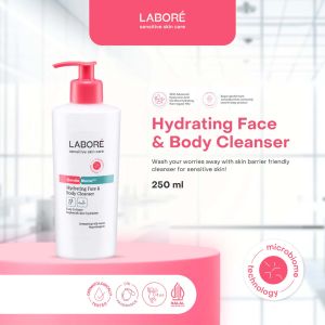 LABORE GentleBiome Hydrating Face & Body Cleanser 250ml - Body Wash