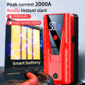 【Ready Stock】Car Jump Starter 2000A Peak Battery Jump Starter Portable Battery Booster Power Pack 12V Auto Jump Box USB Quick Charge. 