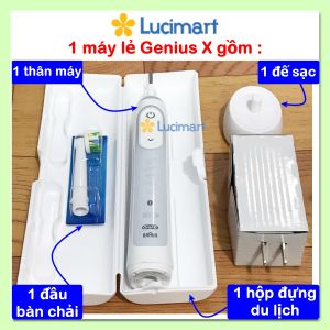 Bàn chải điện Oral-B Genius Rechargeable Toothbrush [Hàng Đức]