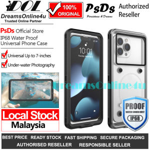 PsDs Universal Professional IP68 PC PET Under Water Photography Heavy Duty Water Proof Protection Phone Case Snorkeling Diving Water Sport for Samsung Huawei Oppo Vivo XiaoMi