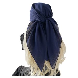 BETTERFORM Màu đơn sắc Khăn lụa Kết cấu satin Vải Mềm Khăn quàng cổ Bandana Đơn giản Nhẹ Khăn choàng nữ Phụ Kiện Thời Trang Dành Cho Nữ