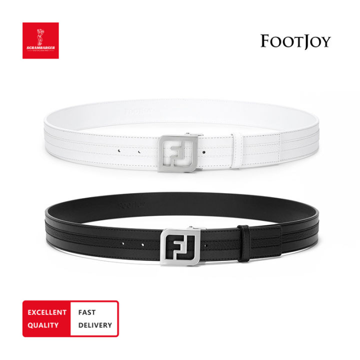 footjoy white belt