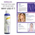 Purple Shampoo Keratin Shampoo Hair Color Shampoo Bleach Shampoo To Remove Excess Yellow Protect Hair Color After Dyeing Fix Bleach Fade Gray - Hair Color Shampoo. 