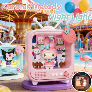 Night Light Kuromi/Melody Luminous Blind Box Handmade Doll Decoration Birthday Gift