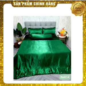 Combo Chăn Ga Phi Lụa Mềm Mịn Thoáng Mát - Hàng Cao Cấp. Bộ 4 món và Bộ 5 món đủ size cho nệm dày mỏng. Trọn Bộ Chăn Ga Lụa Siêu Mịn Mượt đủ size nệm nhiều màu giá sỉ toàn quốc