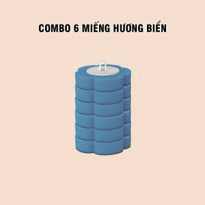 Bộ cọ vệ sinh toilet đa năng cọ toilet xoay 360 độ diệt vi khuẩn nhà tắm có kèm 6 đầu cọ tiện lợi - Happy Life 4U
