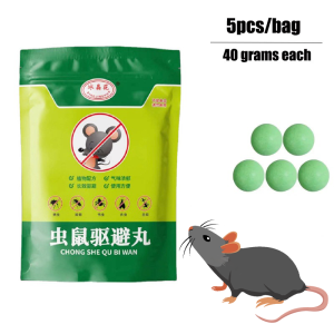 10PCS Rat Repellent Moth Balls Powerful Rat Killer Poison Safe and Non Toxic for Home Indoor Outdoor Pest Control Mouse Mice Rodent Deterrent Effective Long Lasting Easy Use Garage Garden Kitchen Car Engine Pet Safe Natural Plant Based