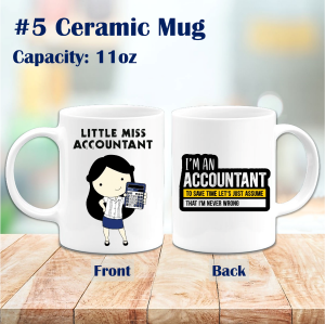 Personalized Career Profession Accountant Finance Mugs