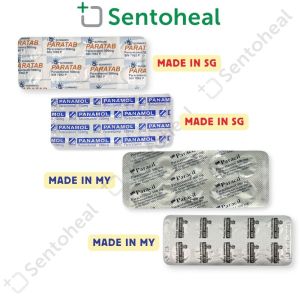 PANAMOL/ PARATAB / UPHAMOL/ PARACIL (Paracetamol) 500mg Tablet