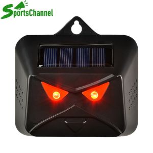 1000mAh Mouse Garden Repeller IP44 Waterproof Pet Dogs Repeller Red Light Drive Effective Dual Mode Power Supply for Outdoor Garden Yard Farm