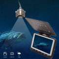 EIVUB Fish Finder SYANSPAN 140° Underwater Video Camera For Fishing 4.3" Screen 8 IR LED Night Vision Fish Camera can be Fixed on Rod LKJNV. 