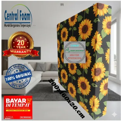 Kasur Busa CENTRAL No2 Kasur Busa central Foam Ukuran 200X160X20 CM Garansi 20 Tahun central Foam