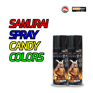 Samurai CANDY COLOURS Spray Paint 400ml [READY STOCK]