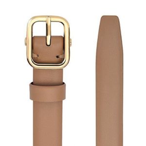 Ikat Pinggang Wanita Bahan PU Leather Belt Wanita Vintage - Sabuk Wanita Square Fashion Trendy