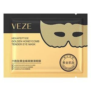 VIVABORONG BUNDLE 10PCS VEZE Carnosine Hexapeptide Golden Honeycomb Tender Eye Mask Eye Circle Dark Circle Royal