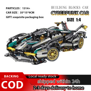 Lamborghini V12 Bricks 1:14 Remote Control Sports Car Building Blcoks Black Compatible Lego  Technic Set Mainan Budak Lelaki Toys for Boys Kids Friend Birthday Gift