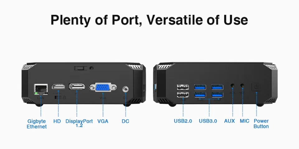 Intel Dual Core NUC Intel Core i5-7200U Mini Gaming PC 4K HTPC Thin Client  with 8GB 16GB DDR4 512GB SSD Windows 10 11 Computer HDMI VGA DP Triple  Display | Lazada PH