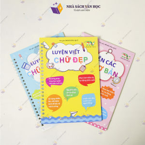 Sách - Bộ 3 Quyển Luyện Viết Thần Kỳ Tự Xóa - Tập Viếp Thần Kỳ Tự Xóa - Luyện Chữ Đẹp (Tập Tô Tự Xoá)