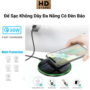 Loa bluetooth HR S-300 Led RGB Đồng hồ Led hiện thị Hỗ trợ sạc điện thoại không dây