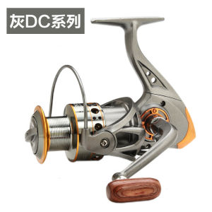 China Shipping [2025] Diaode Lai All-Metal Spinning Reel Fishing Reel DC Fishing Sea Rod Reel Fishing Rod Fishing Gear Fishing Line Reel 3.8
