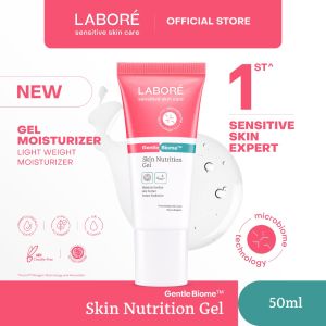 Labore GentleBiome Skin Nutrition Gel 50ml - Moisturizer Pelembab Wajah untuk Kulit Sensitif dengan Kandungan Hyaluronic Acid