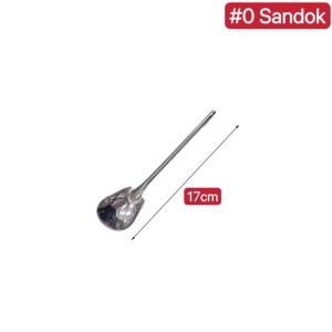 BIN LU Food-Grade Stainless Steel Cooking Tools - Sandok at Sianse Tyanse Sandok & Sianse Set with Spatula for Baking Utensils - Sandok Set Kitchen Non Stick - Sandok Stainless Makapal - Syanse Stainless