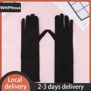 [COD] WHPHous Ship within 24 hours 1Pair Mittens Sunscreen Driving Gloves Stretch Women Anti UV Mid-long Breathable Glove For Spring Summer Thin Gloves