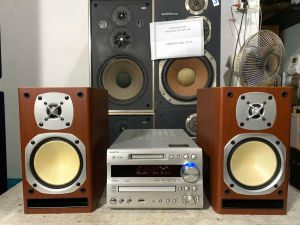 Bộ dàn nghe nhạc Onkyo FR - N7FX đẹp keng xà beng hát hát tốt (2025)  Hàng bãi nhật