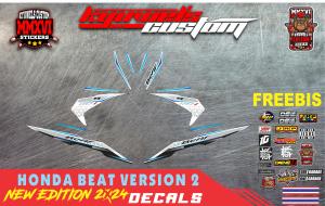 HONDA BEAT V2 NEW EDITION DECAL STICKER