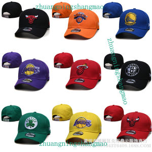 Basketball Baseball Cap  Embroidery Peaked Cap Men and Women Curved Brim Adjustable Motorcycle F1 Sun Hat Bull Head Hat