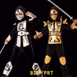 Trang phục Halloween cos Trang phục biểu diễn trẻ em trang phục ninja cosplay Trang phục biểu diễn